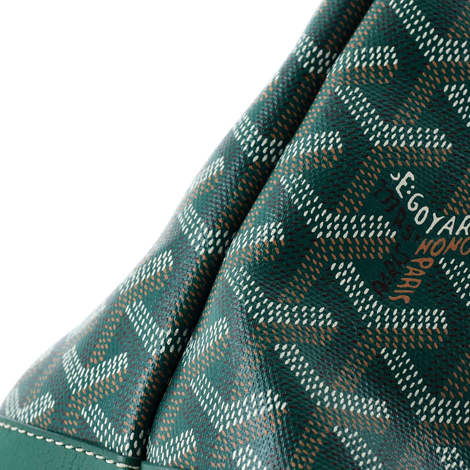 Pre-Owned Goyard Artois Tote Coated Canvas PM, Alternate, color, Green