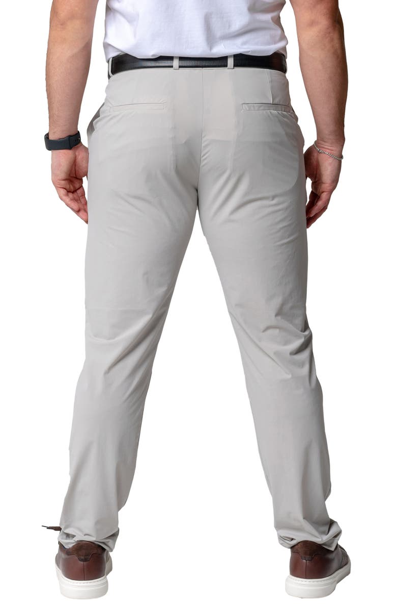 Maceoo Slim Fit Sunlight Grey Pants, Alternate, color, 