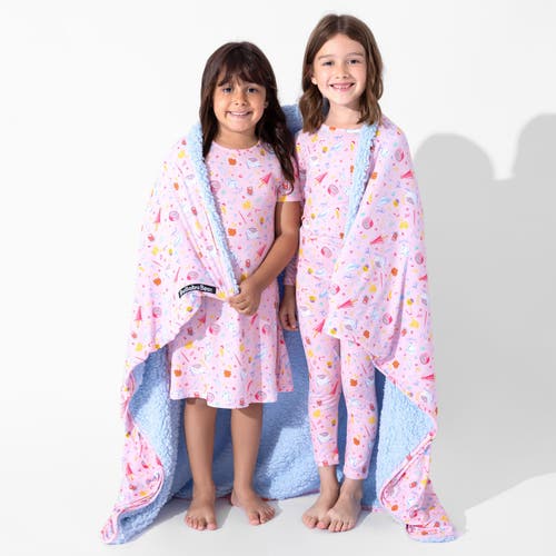 Bellabu Bear Kids Unisex Kids' Happee Birthdae Harry Set Of 2 Piece Pajamas In Pink