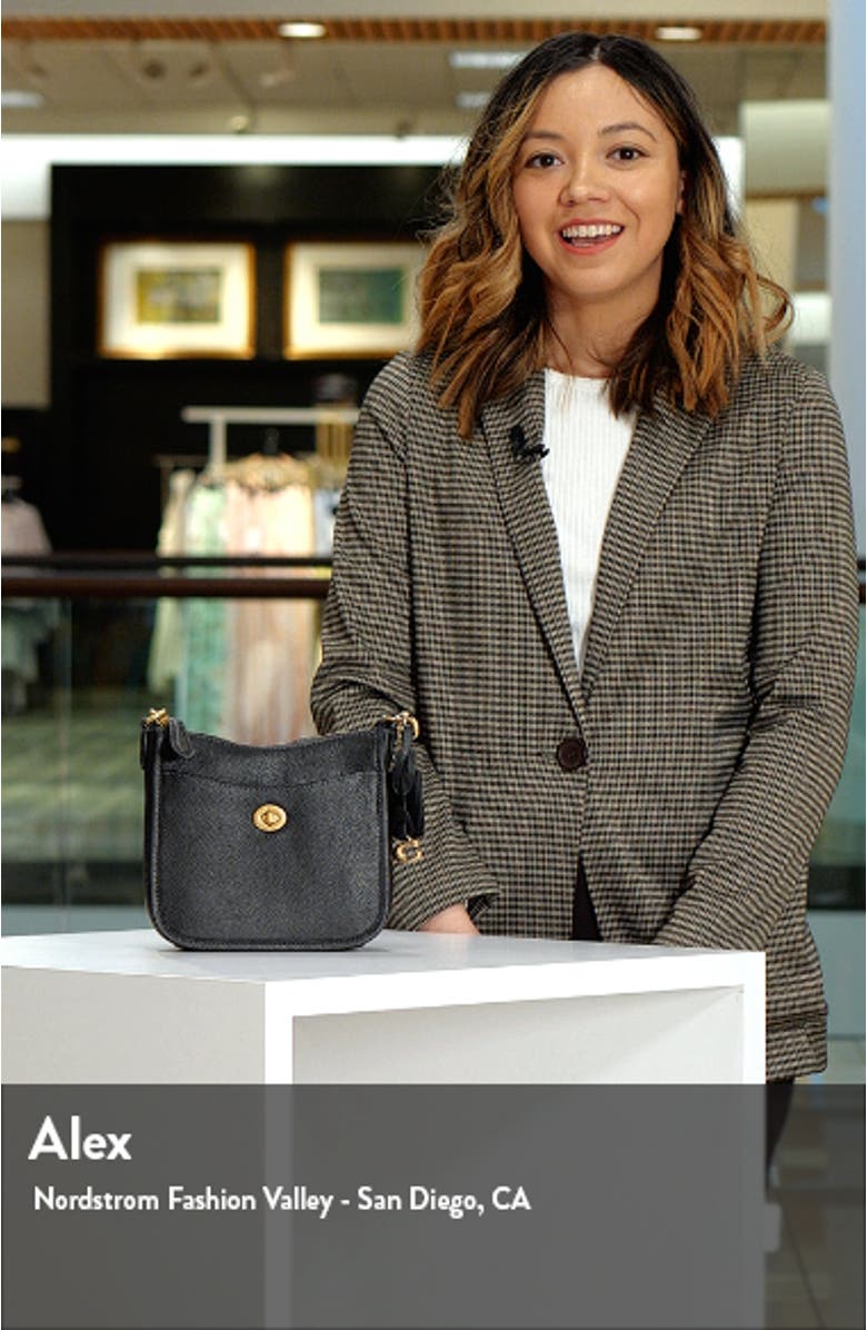 Chaise 10 Leather Crossbody Bag, sales video thumbnail