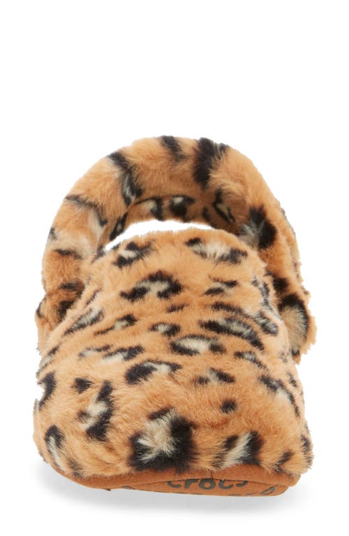 Crocs Classic Cozzzy Slipper In Brown