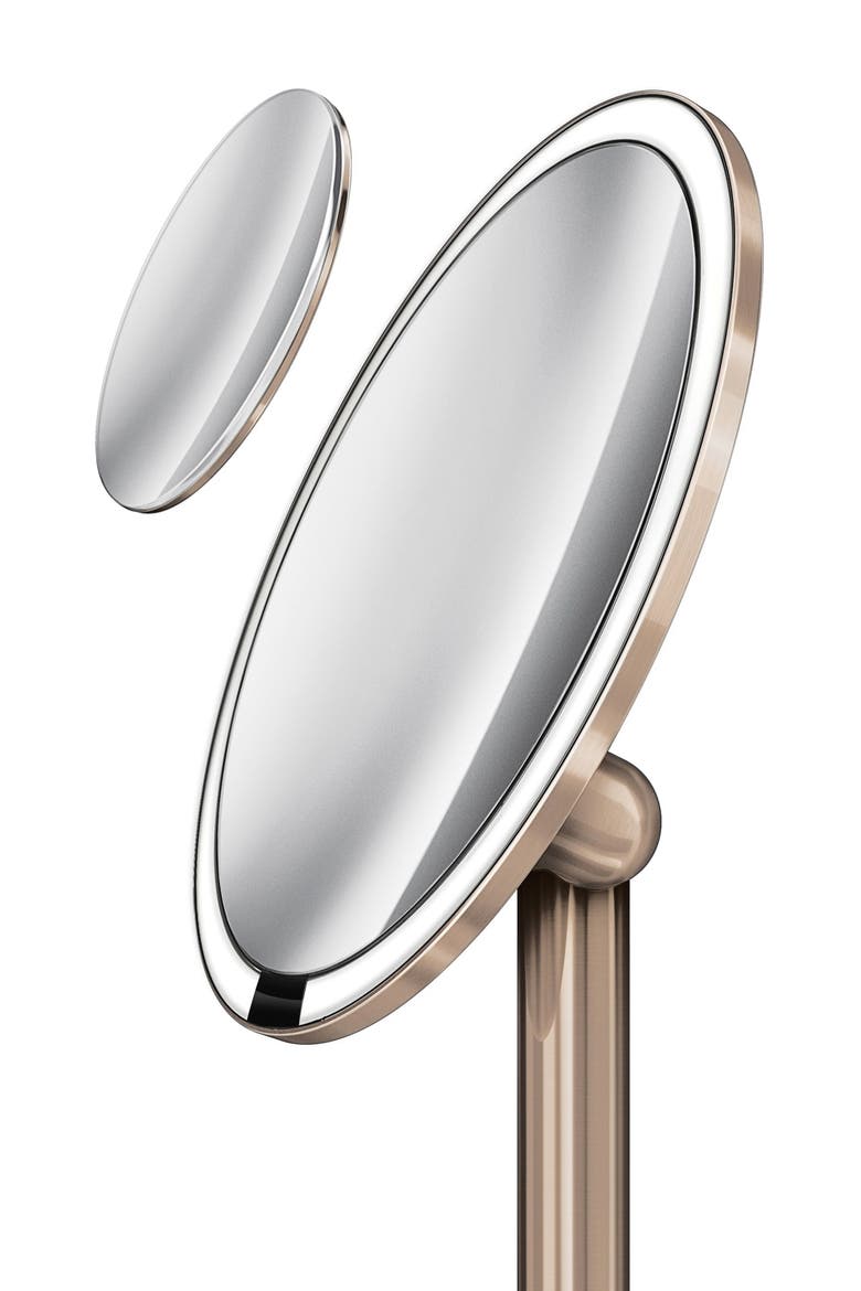 Round Sensor Mirror Pro, Alternate, color, ROSE GOLD