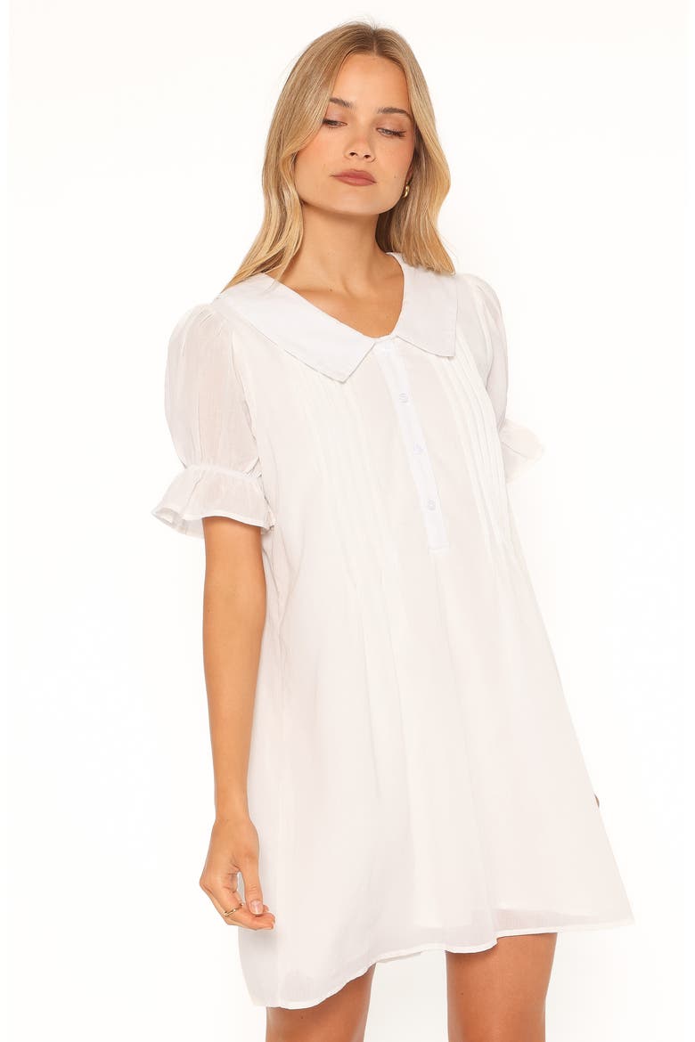 Granger Minidress, Alternate, color, WHITE