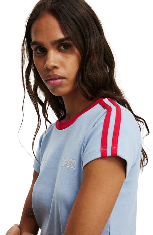 Cotton On Retro Baby Graphic Tee In Blue