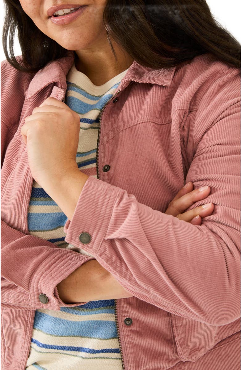 FatFace Plus Size Sienna Cord Jacket, Alternate, color, 