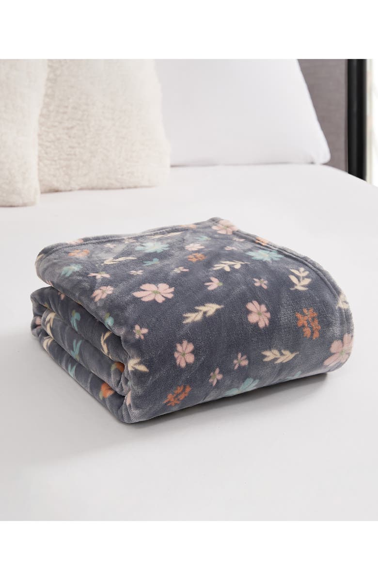 Lucky Brand Cozy Plush Throw Blanket, Alternate, color,