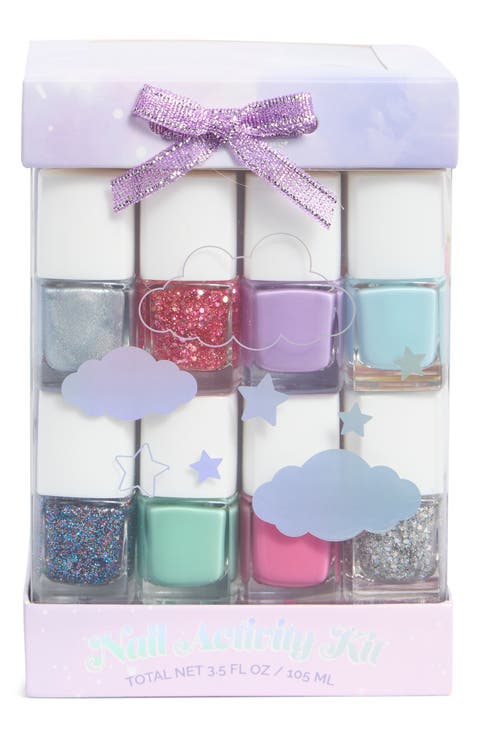 Kids' 14-Piece Assorted Nail Cube Kit