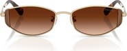 Swarovski 53mm Oval Sunglasses
