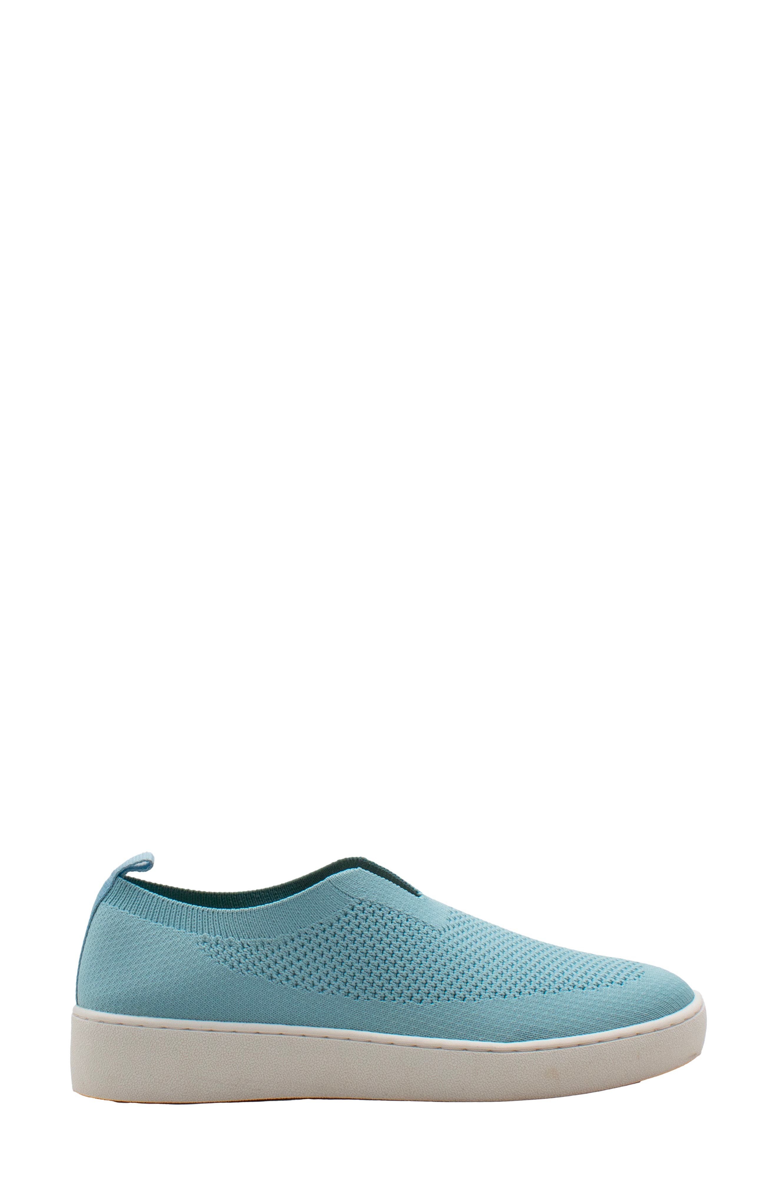 Volatile Sunday Stretch Knit Slip-On Sneaker, Alternate, color, Aqua
