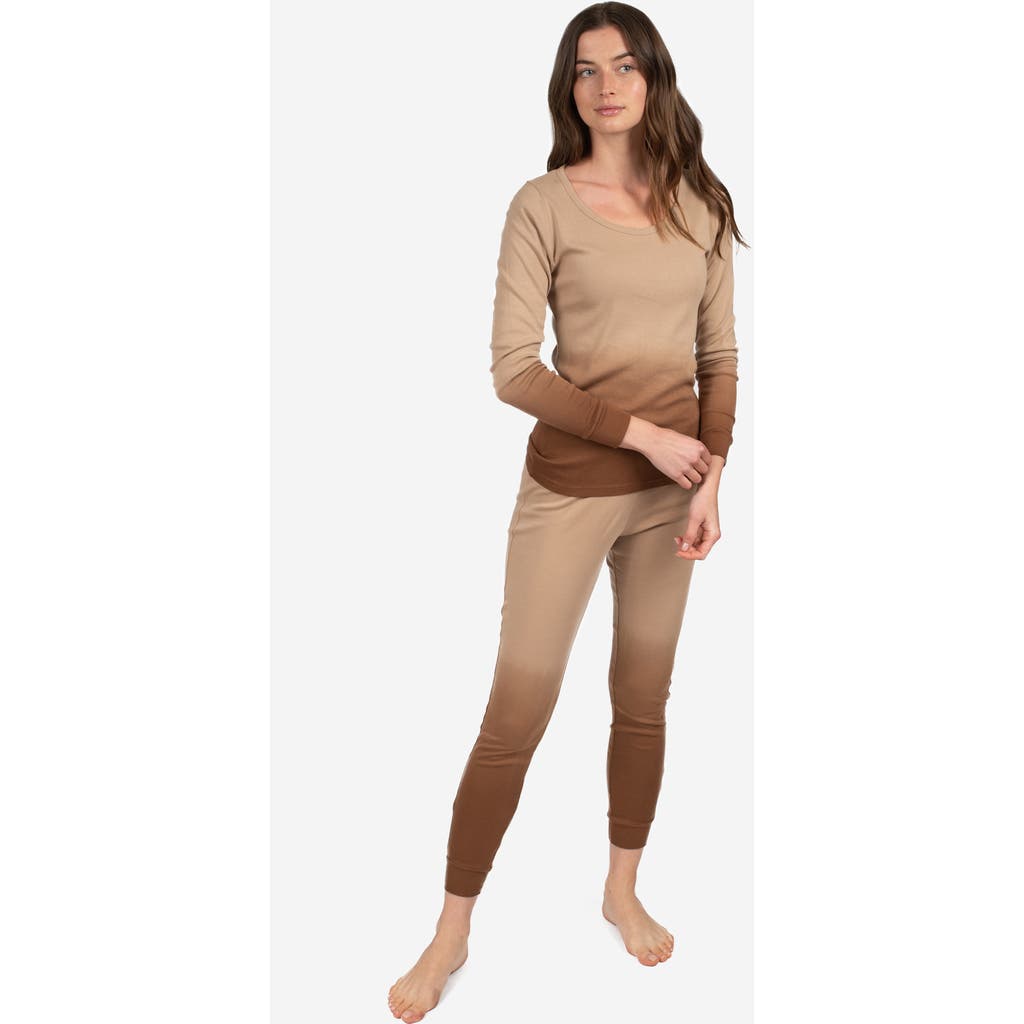 Leveret Cotton Tie Dye Matching Family Pajamas In Animal Print