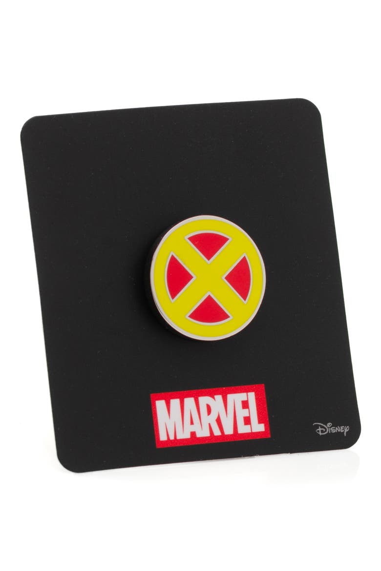 X-Men Lapel Pin, Alternate, color, YELLOW