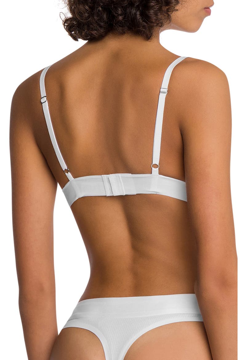 Beauty Triangle Bralette, Alternate, color, 104 PEARL