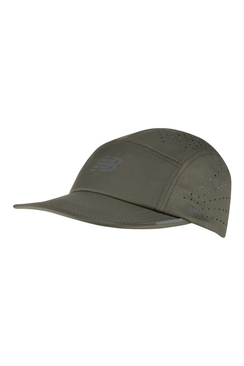 5-Panel Pro Run Adjustable Baseball Cap, Main, color, DARK OLIVINE