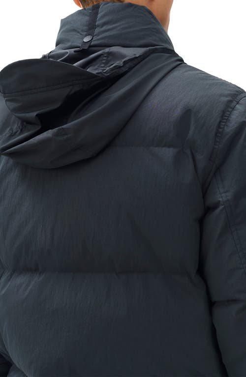 Rag & Bone Daniel Quilted Down Puffer Jacket In Black