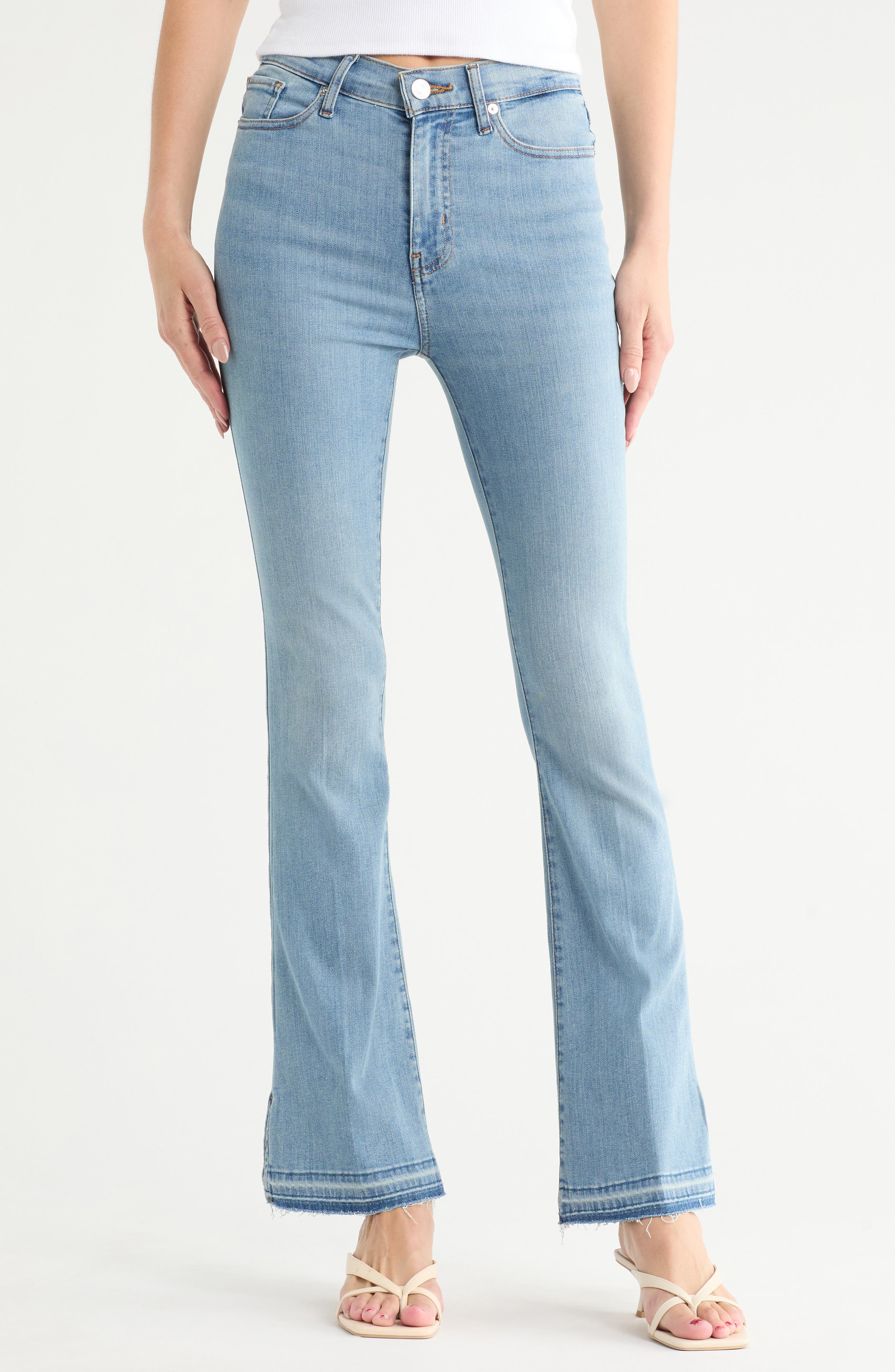 FRAME Easy Flare Leg Jeans