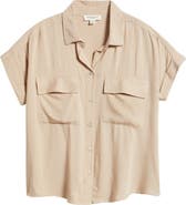 beachlunchlounge Kia Short Sleeve Button-Up Shirt