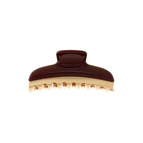 Large Colored Two Tone Claw Clip