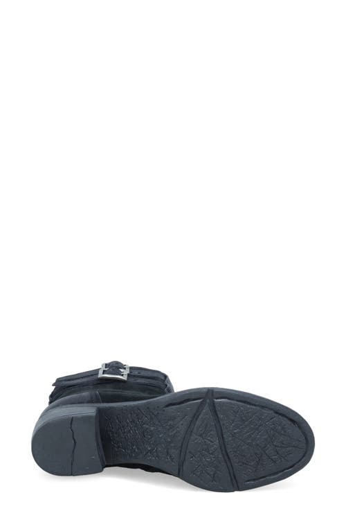 Miz Mooz Stellar Dual Buckle Bootie In Black