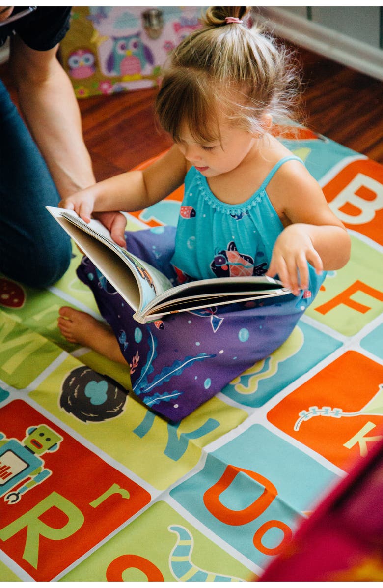 Pacific Play Tents ABC Mat, Alternate, color, Blue Green Red