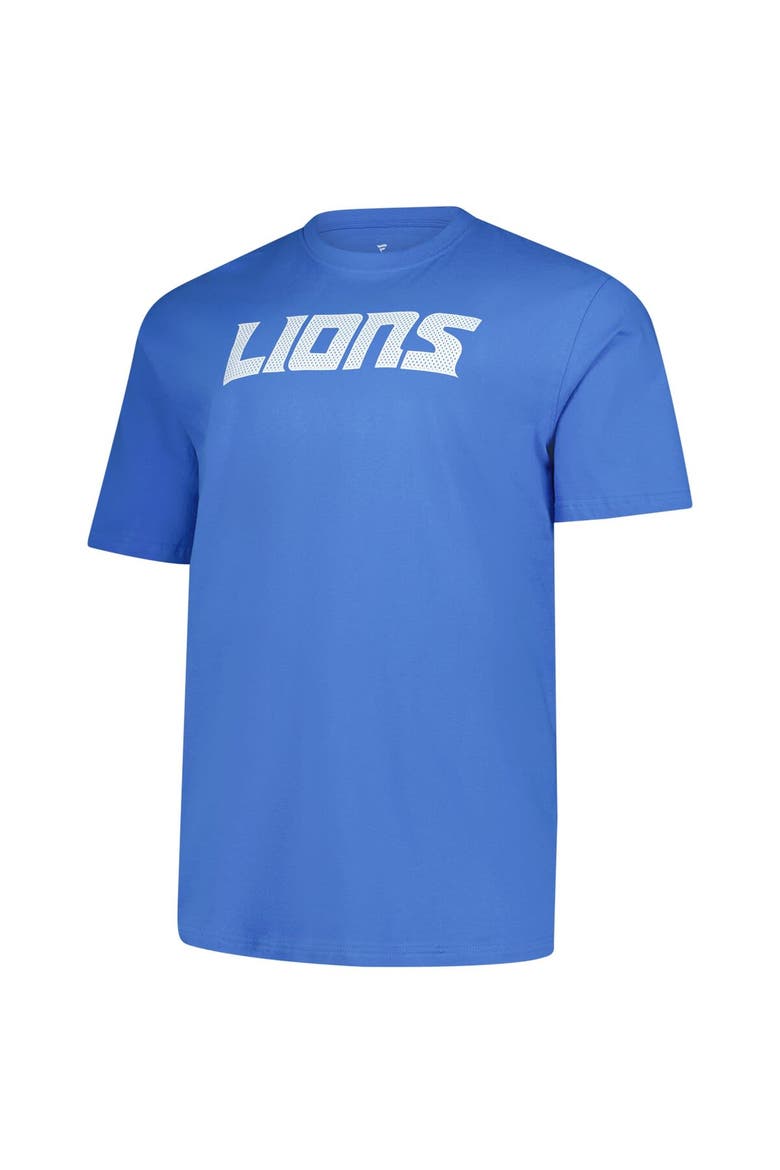 Men's Fanatics  Blue Detroit Lions Big & Tall Number One Dad T-Shirt, Alternate, color, Blue