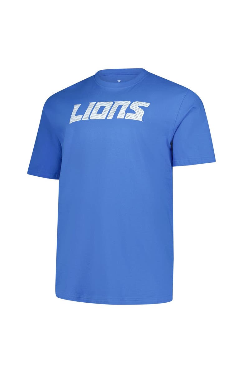 FANATICS Men's Fanatics  Blue Detroit Lions Big & Tall Number One Dad T-Shirt, Alternate, color, Blue