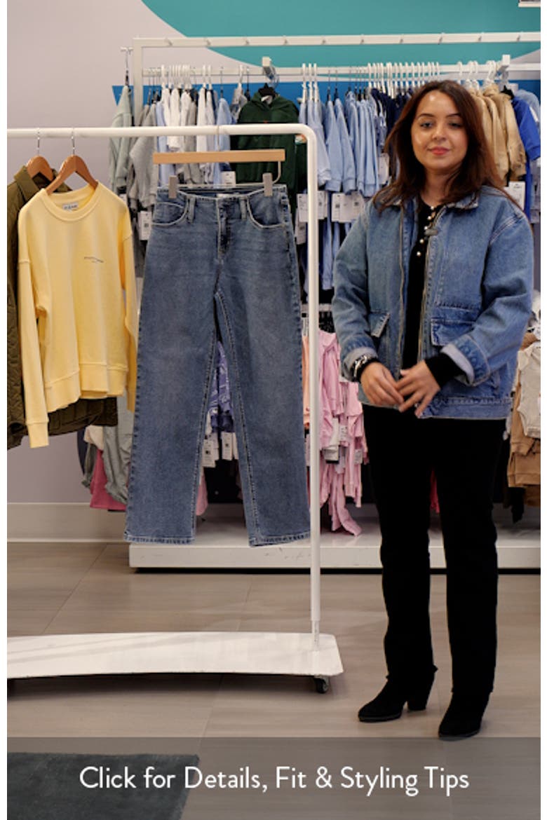 Bandless Straight Leg Jeans video