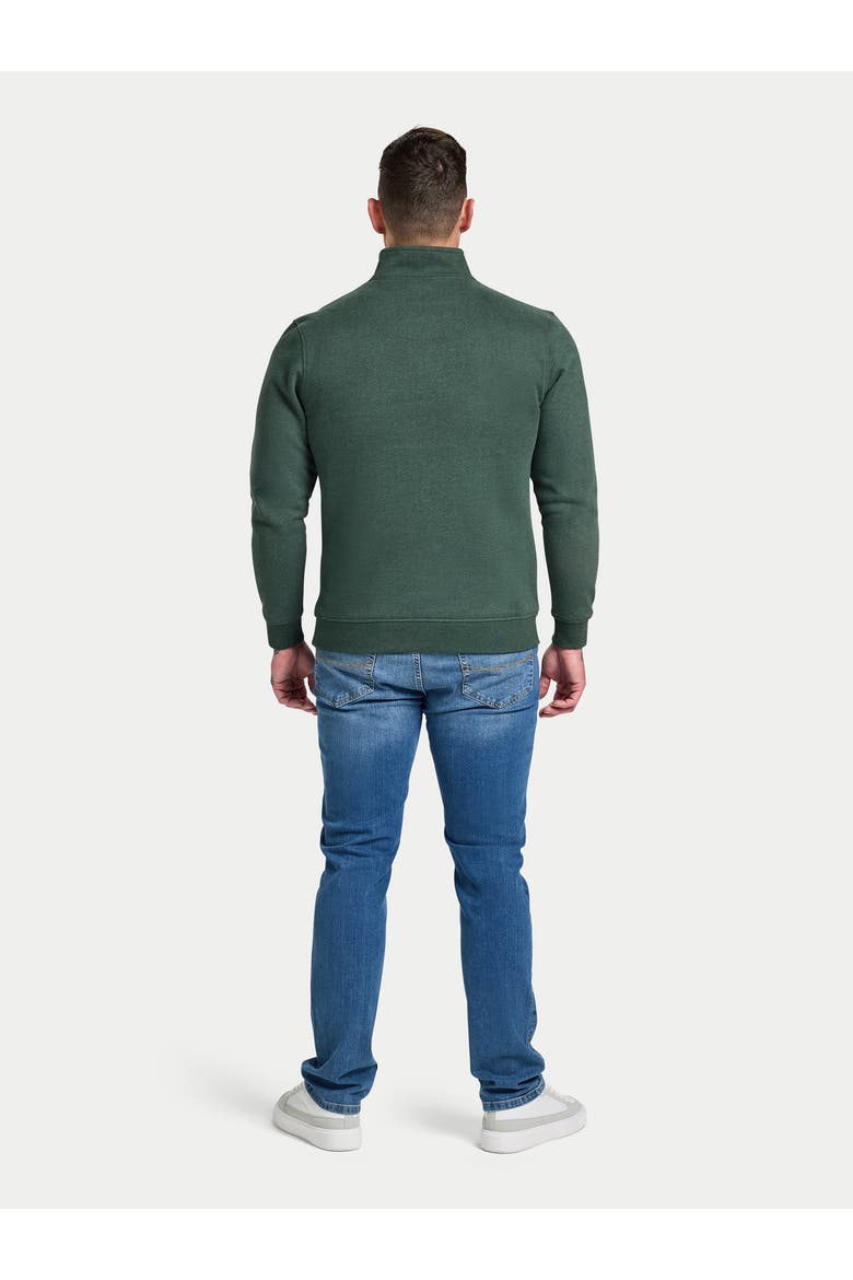 Classic Jersey Quarter Zip Sweatshirt, Alternate, color, Forest