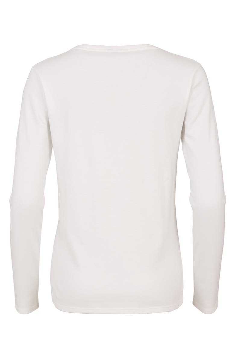 Celtic & Co. Long Sleeve Crew Neck T-Shirt, Alternate, color, Chalk