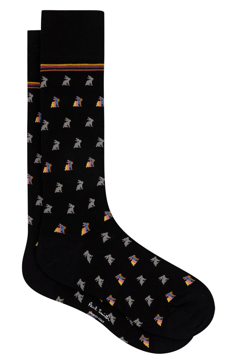 Paul Smith Cole Rabbit Dress Socks, Main, color,