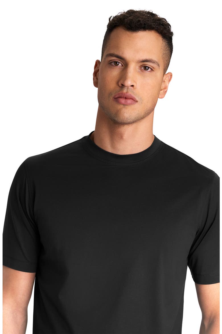 OoohCotton® Crewneck T-Shirt, Alternate, color, BLACK