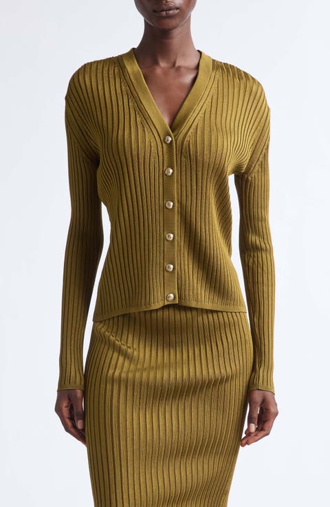 Ribbed Cardigan