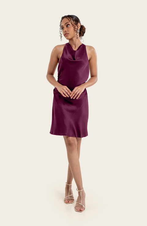 Harper Silk Mini Dress