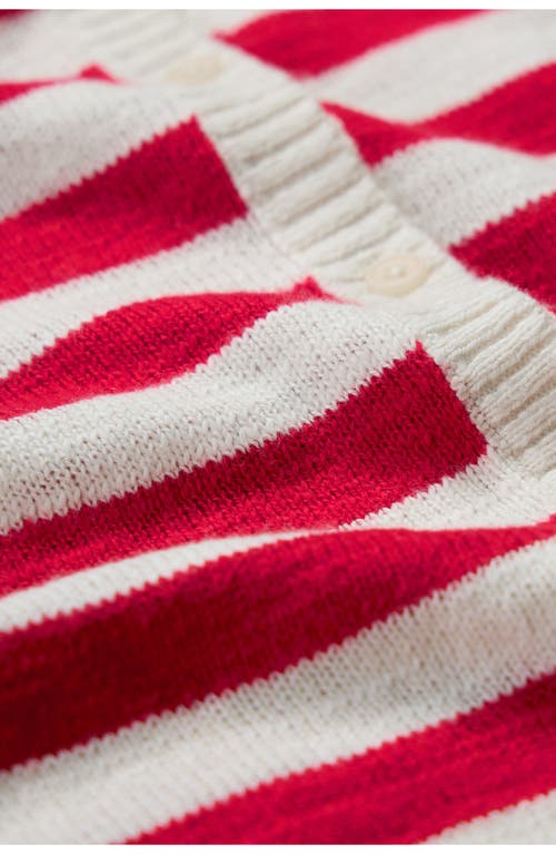Seasalt Cornwall Women's Knavock Sweater In Knit Cornish Chalk Scarlet