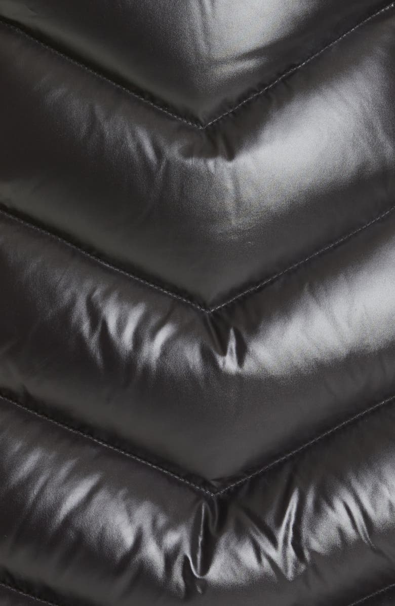 Moncler Marus Quilted 750 Fill Power Down Hooded Puffer Coat, Alternate, color, Black