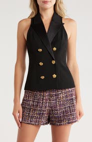 L'AGENCE Vesper Double Breasted Vest
