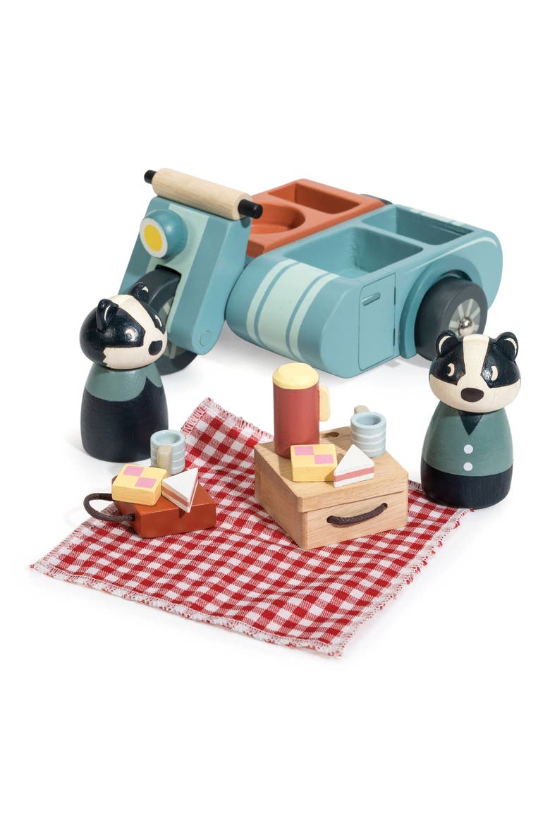 Badger Picnic Motorbike Ride Playset, Main, color, MULTI-COLOR