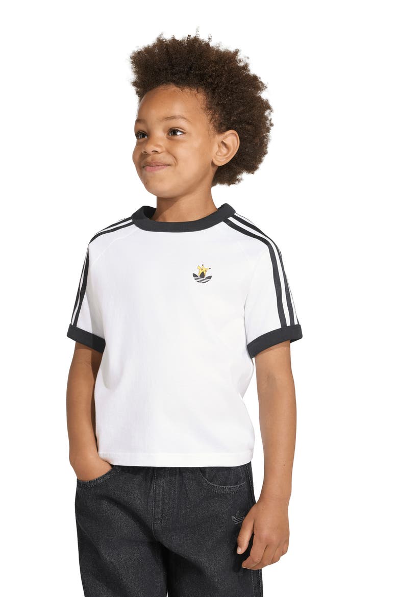 x Pokémon Kids' Cotton Graphic T-Shirt, Alternate, color, WHITE