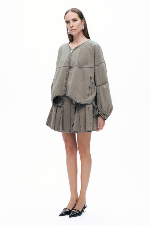 NOCTURNE NOCTURNE ASYMMETRICAL CUT JACKET