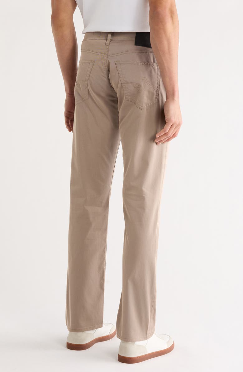 AG Graduate Tailored Straight Leg Twill Pants, Alternate, color, Fawn Brown