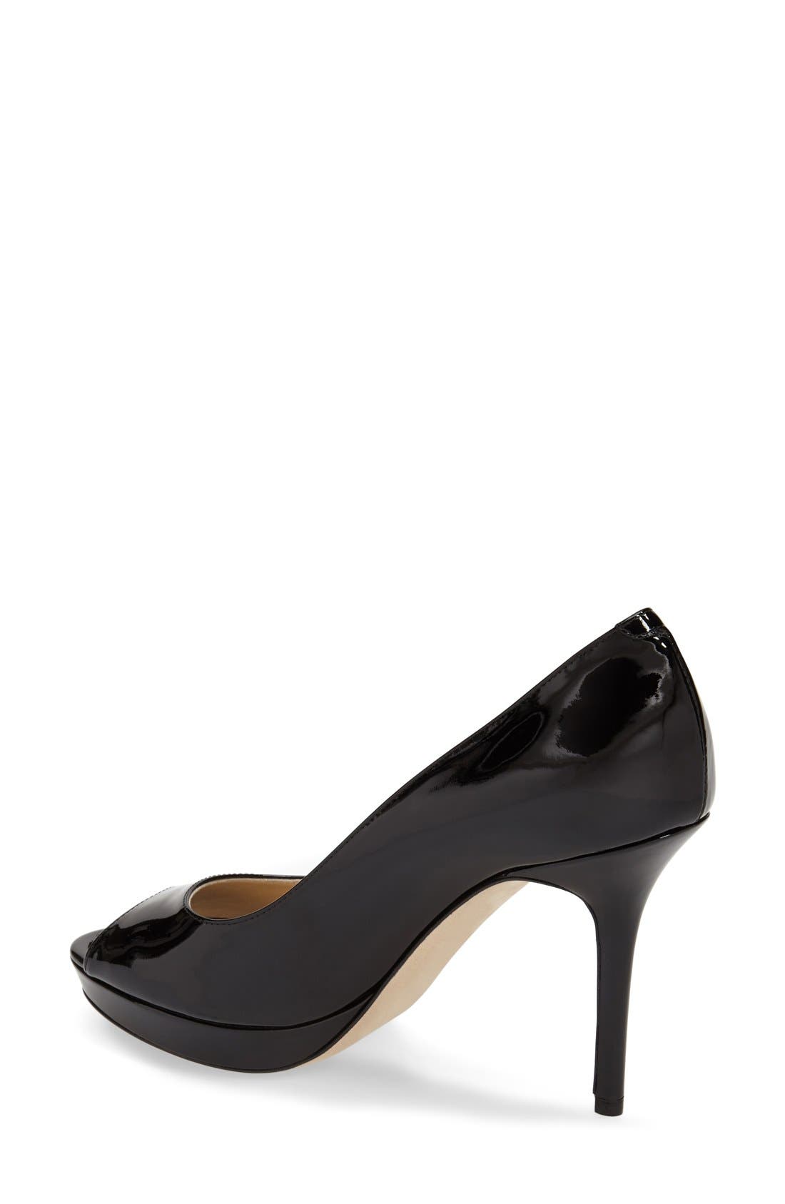 Jimmy Choo 'Luna' Peep Toe Platform Pump, Alternate, color, 
