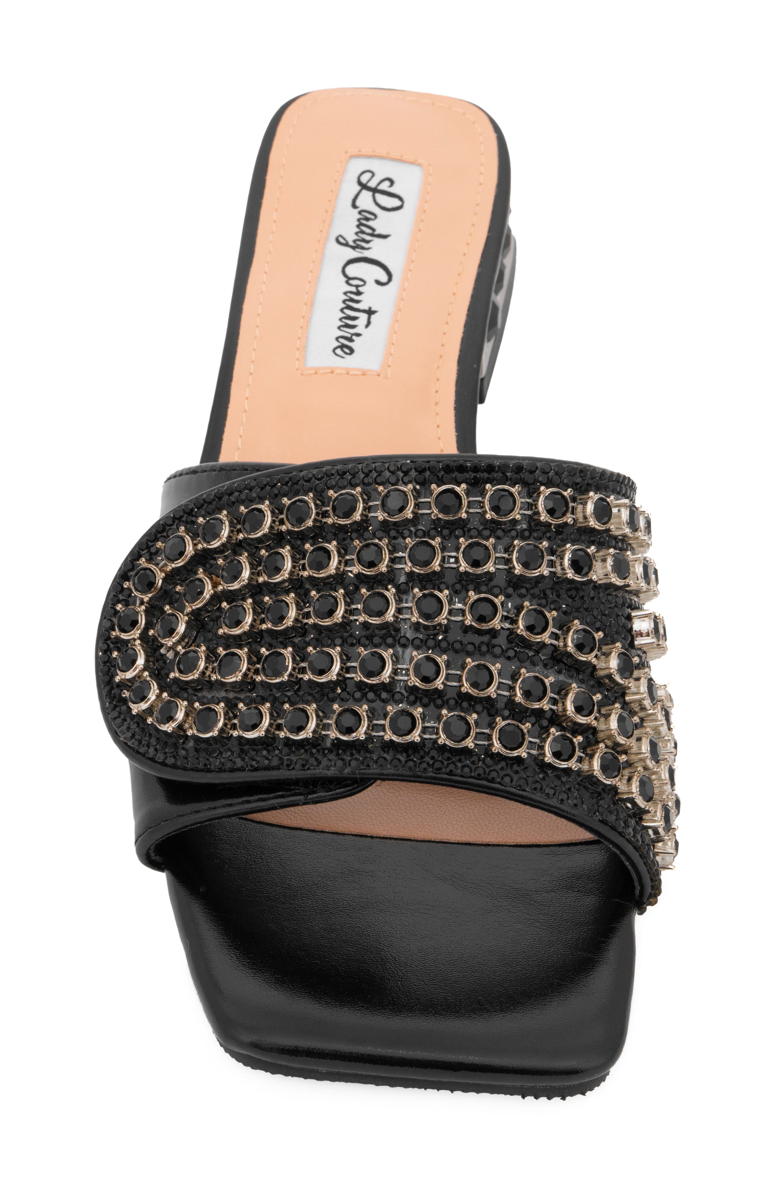 Ivynr Slide Sandal, Alternate, color, BLACK