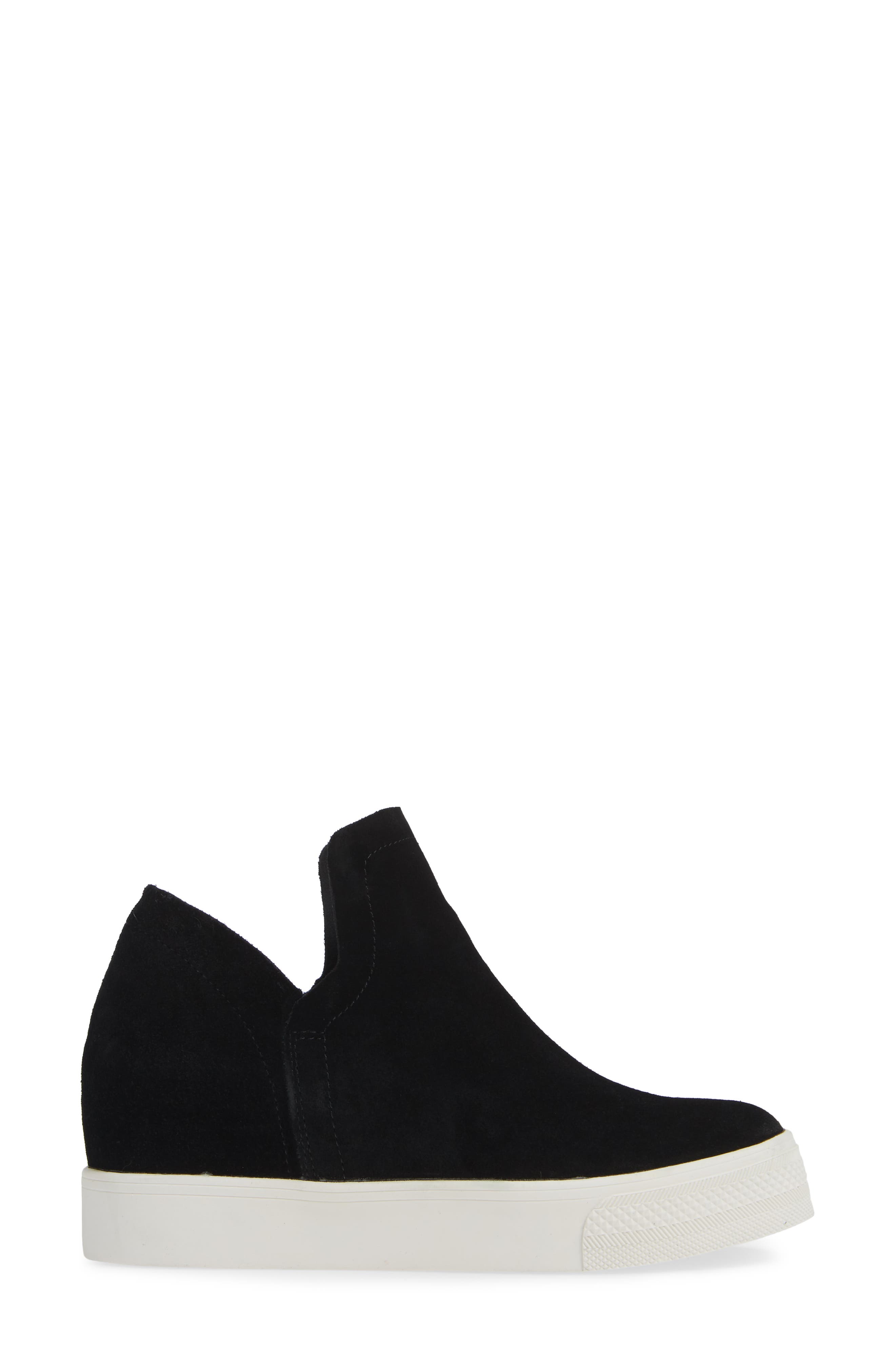 Wrangle Sneaker, Alternate, color, BLACK SUEDE