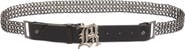 R13 Triple Chain Leather Belt