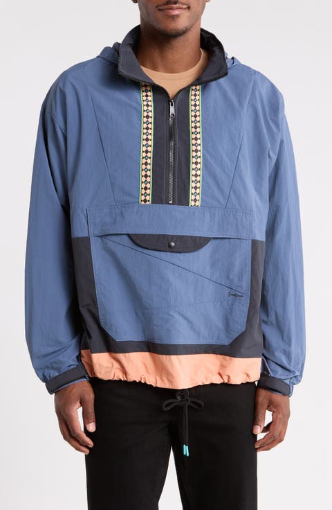Palms Hooded Nylon Anorak