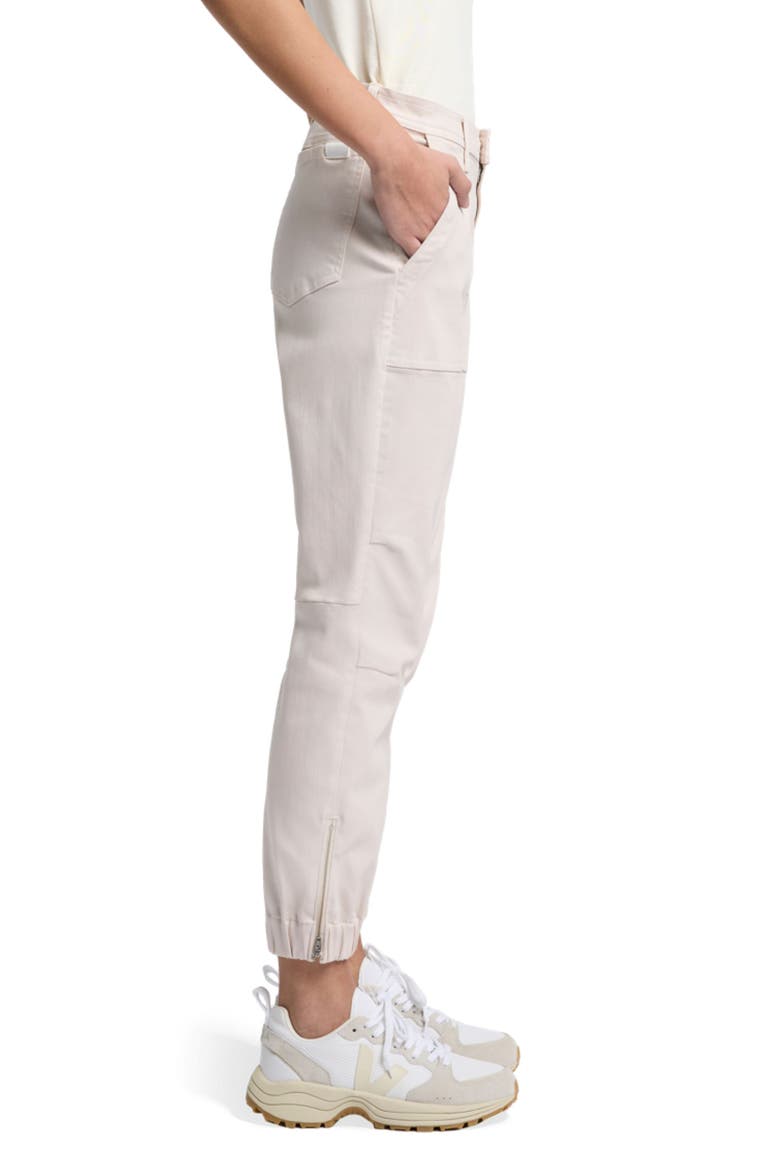 Darted Joggers, Alternate, color, VINTAGE WHITE
