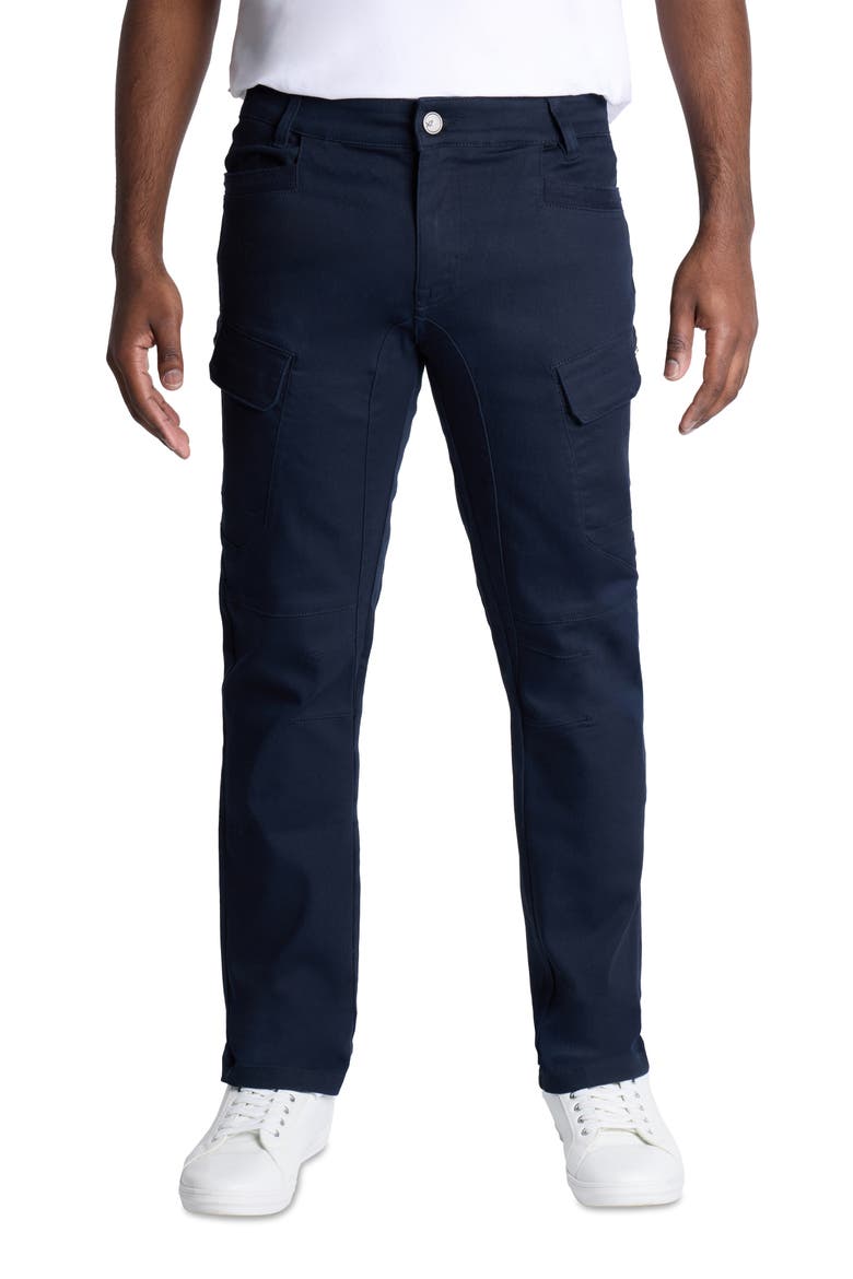 Slim Cargo Pants, Main, color, NAVY