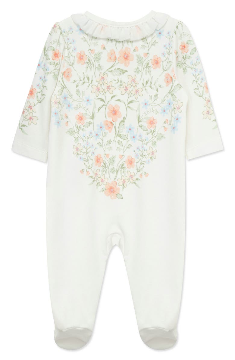 Ramble Rose Cotton Footie & Headband Set