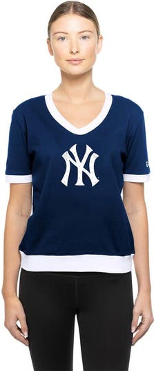 売れ筋商品|||ニューエラ カットソー トップス レディース Women's Navy New York Yankees Game Day Rhinestone V-Neck T-Shirt Navy Women's-New Era Navy New York Yankees Game Day Rhinestone V