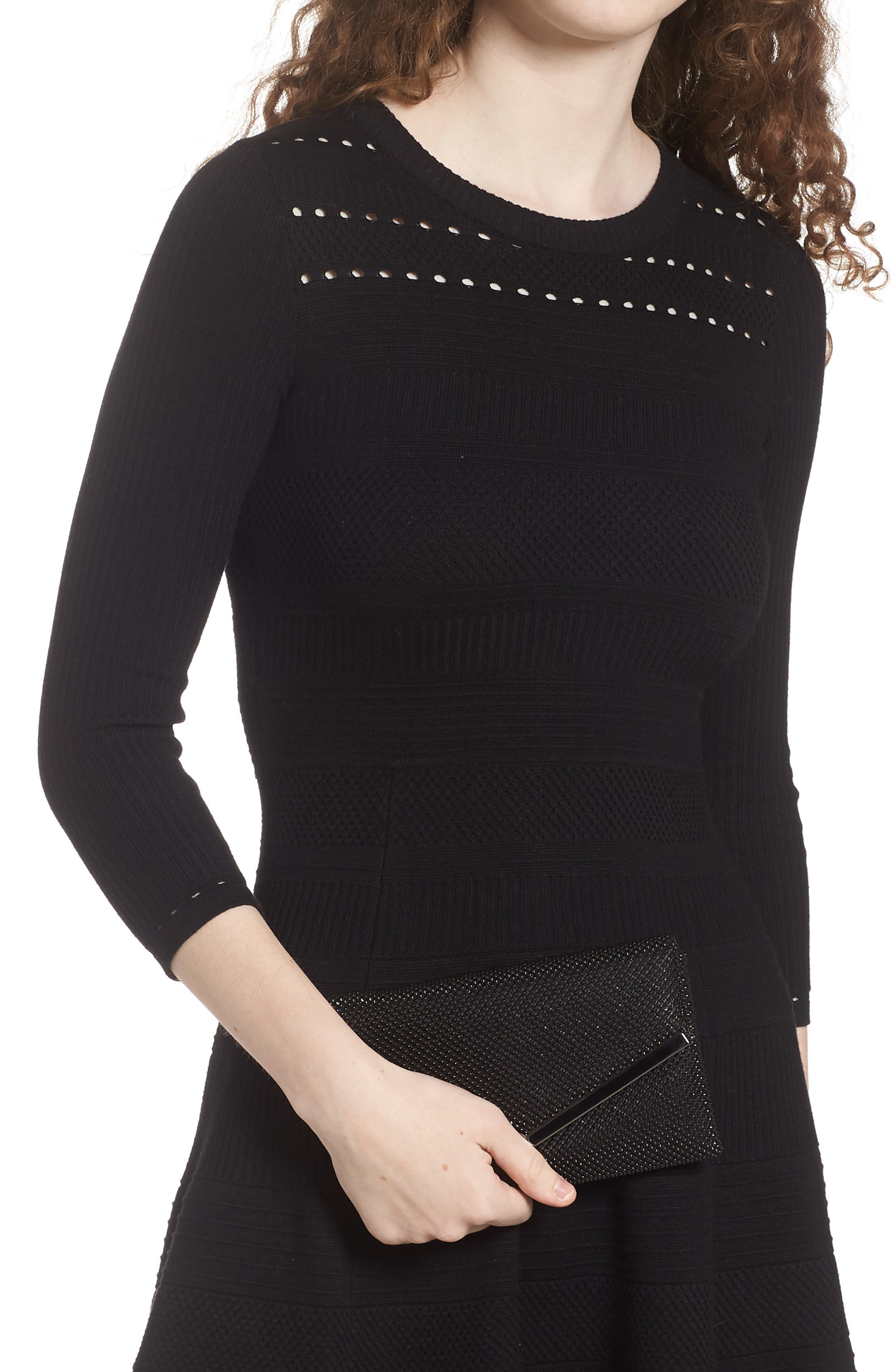 Whiting & Davis Envelope Shoulder Bag, Alternate, color, 