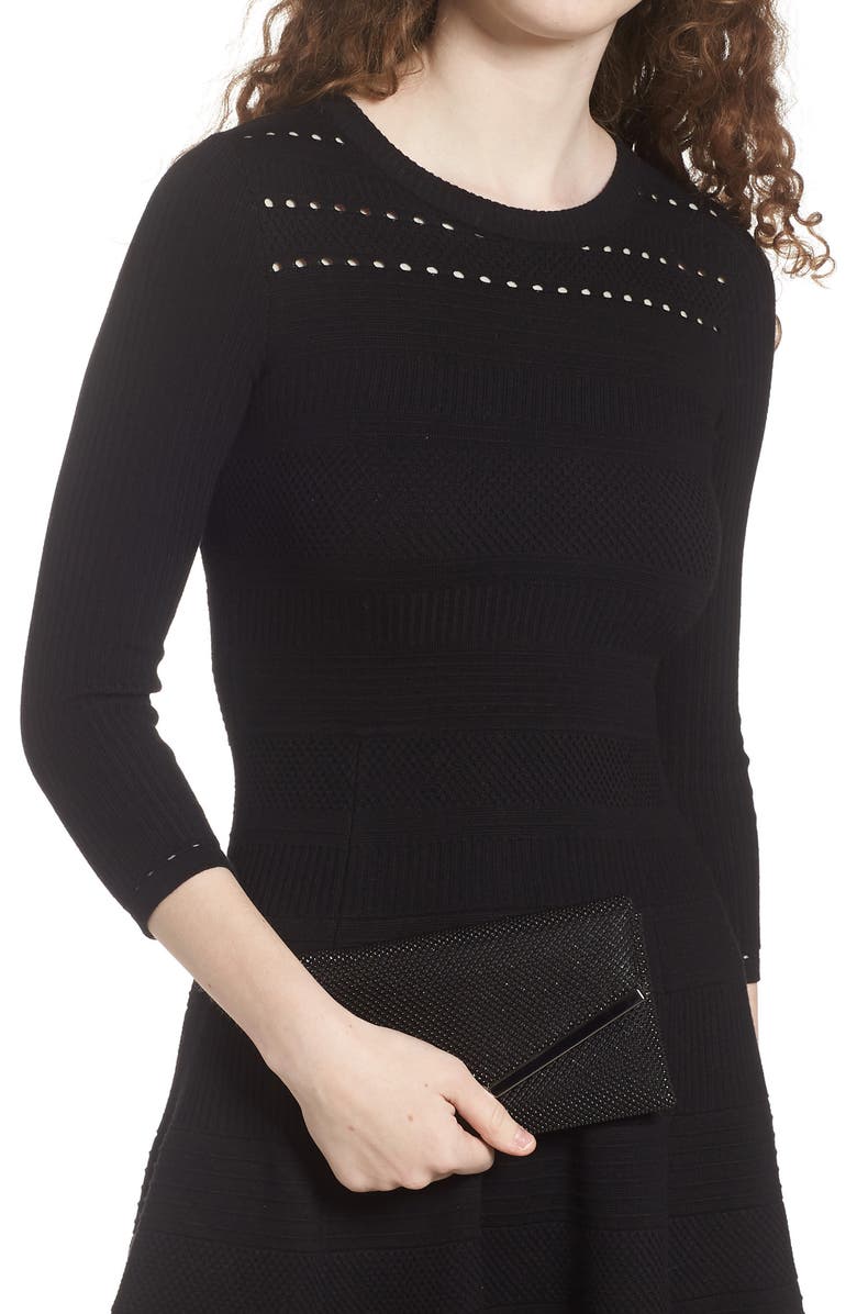 Whiting & Davis Envelope Shoulder Bag, Alternate, color,